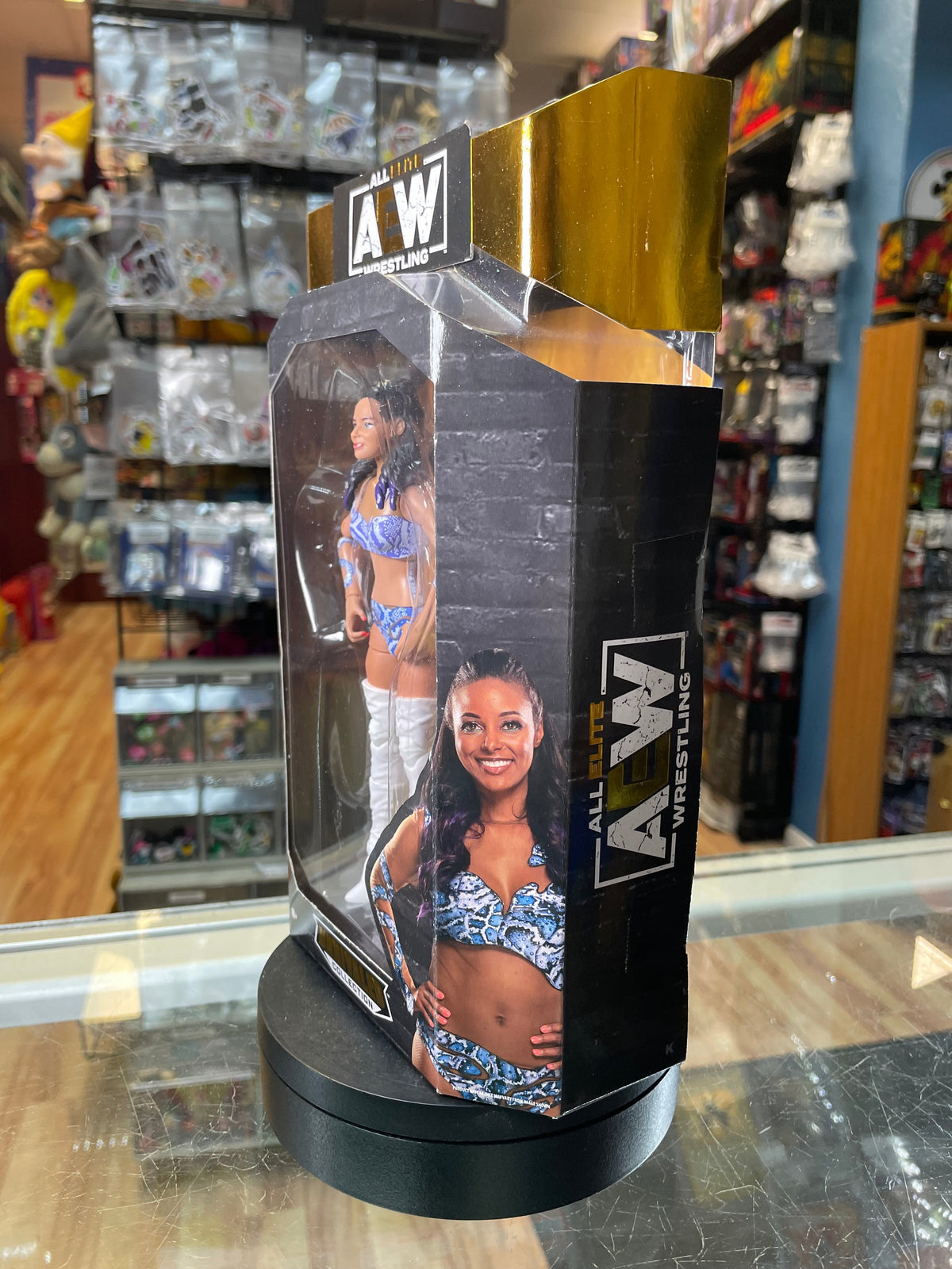 Brandi Rhoades Unrivaled #05 (AEW Unmatched Collection, Jazwares) SEALED