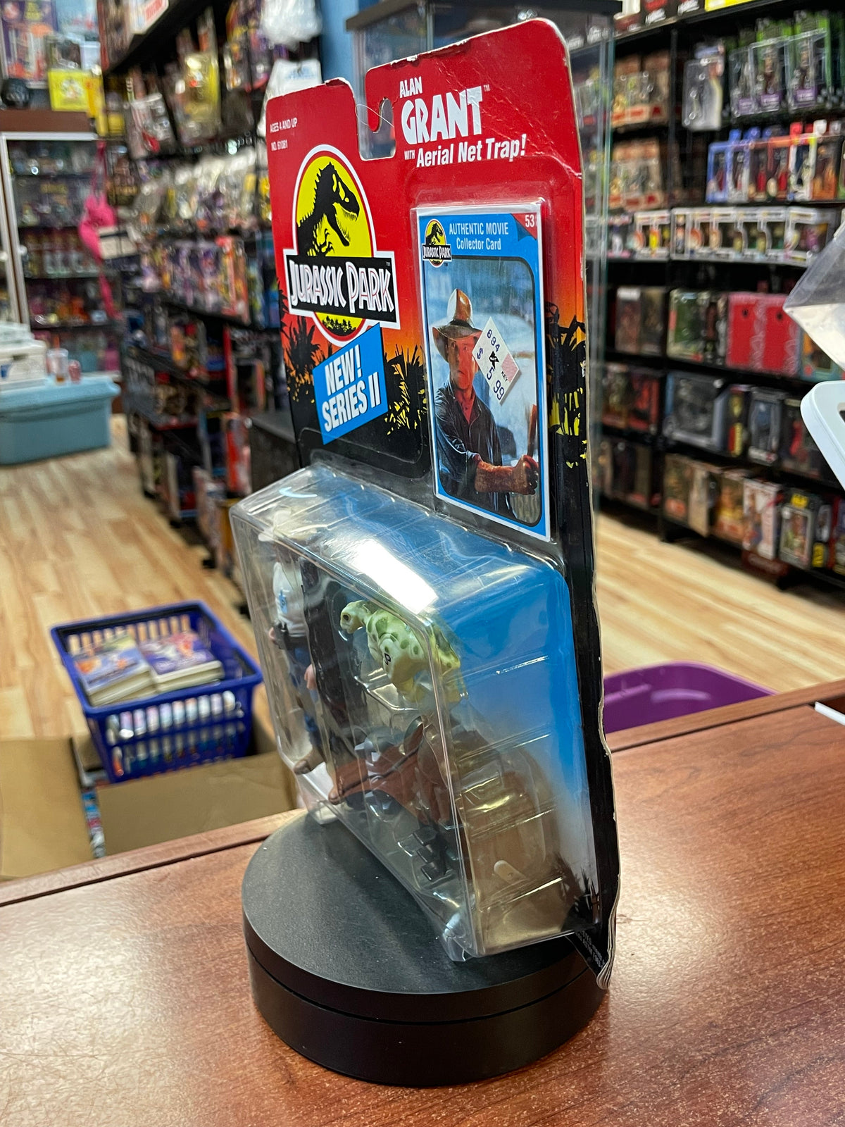 Alan Grant (Vintage Jurassic Park, Kenner) ** SEALED**