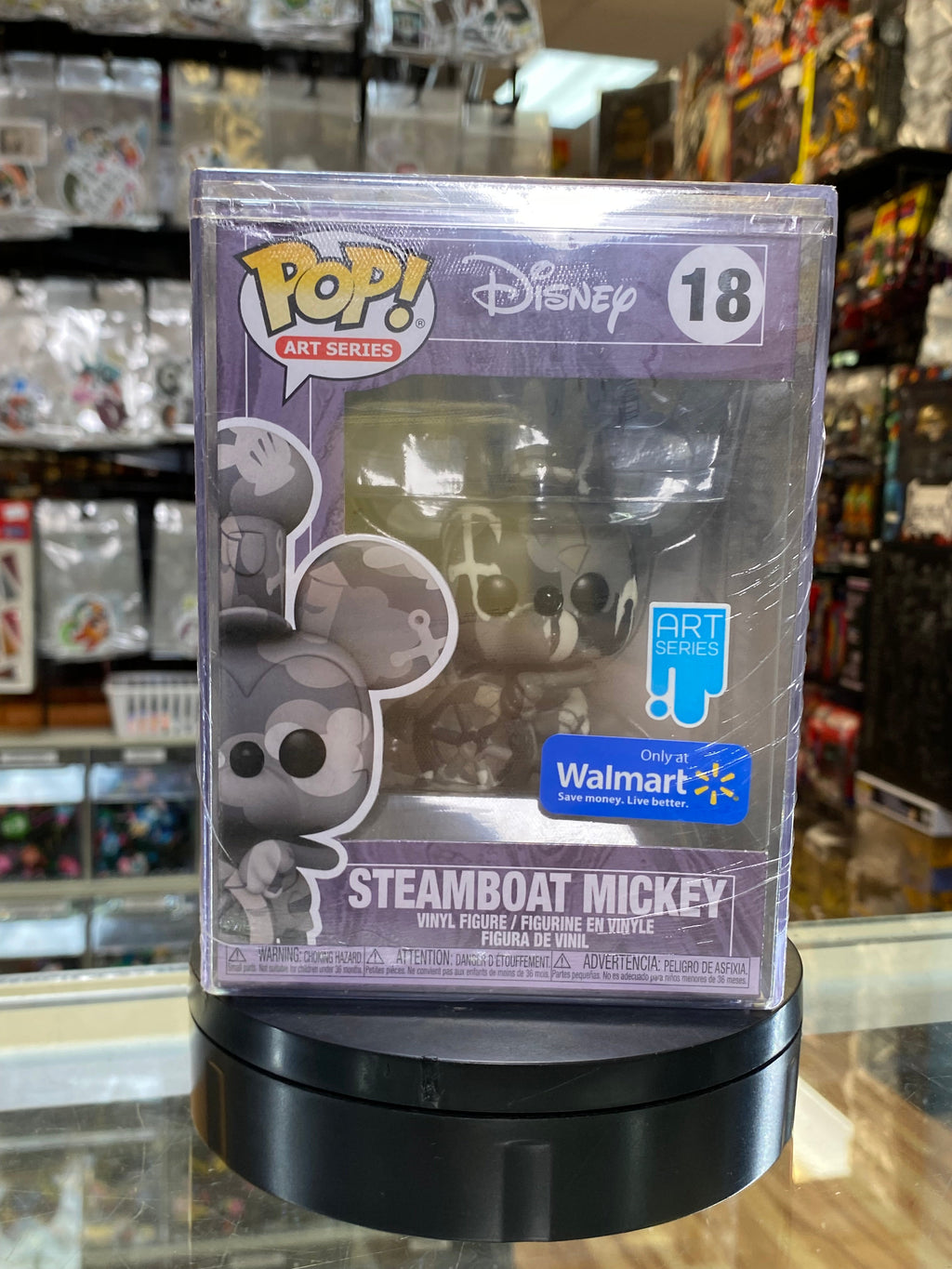 Steamboat Mickey Art Series #18 (Funko Pop, Disney)