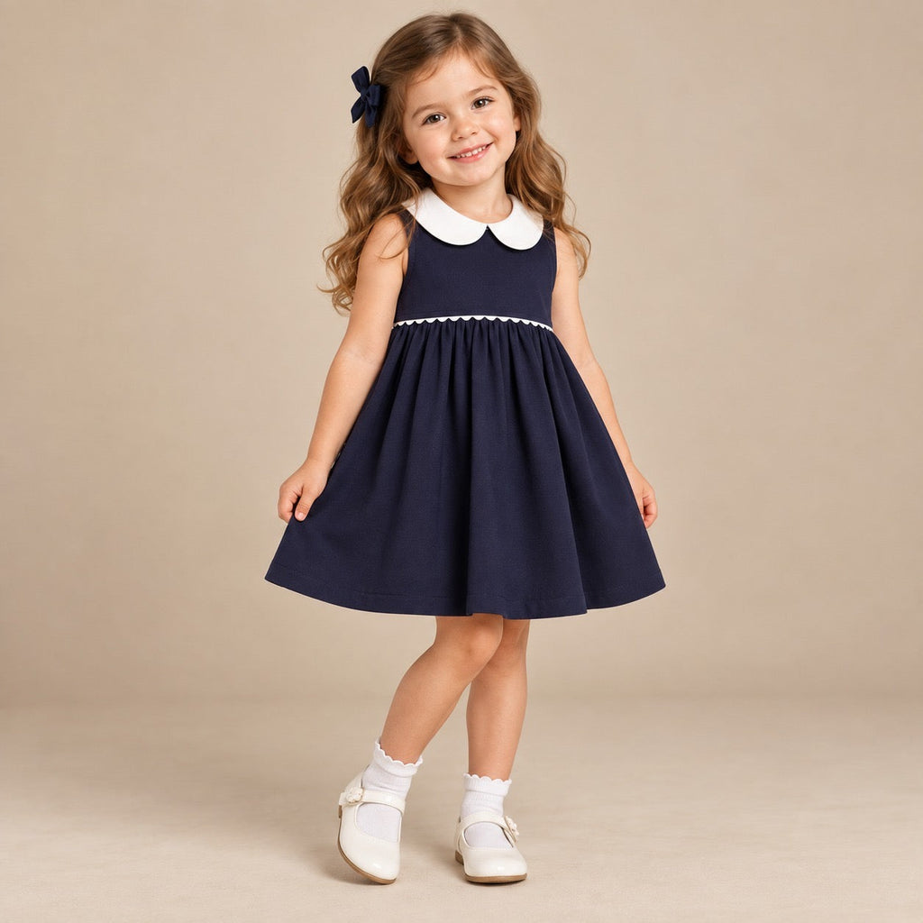 Cherry Blossom Girls' Organic Cotton Dress