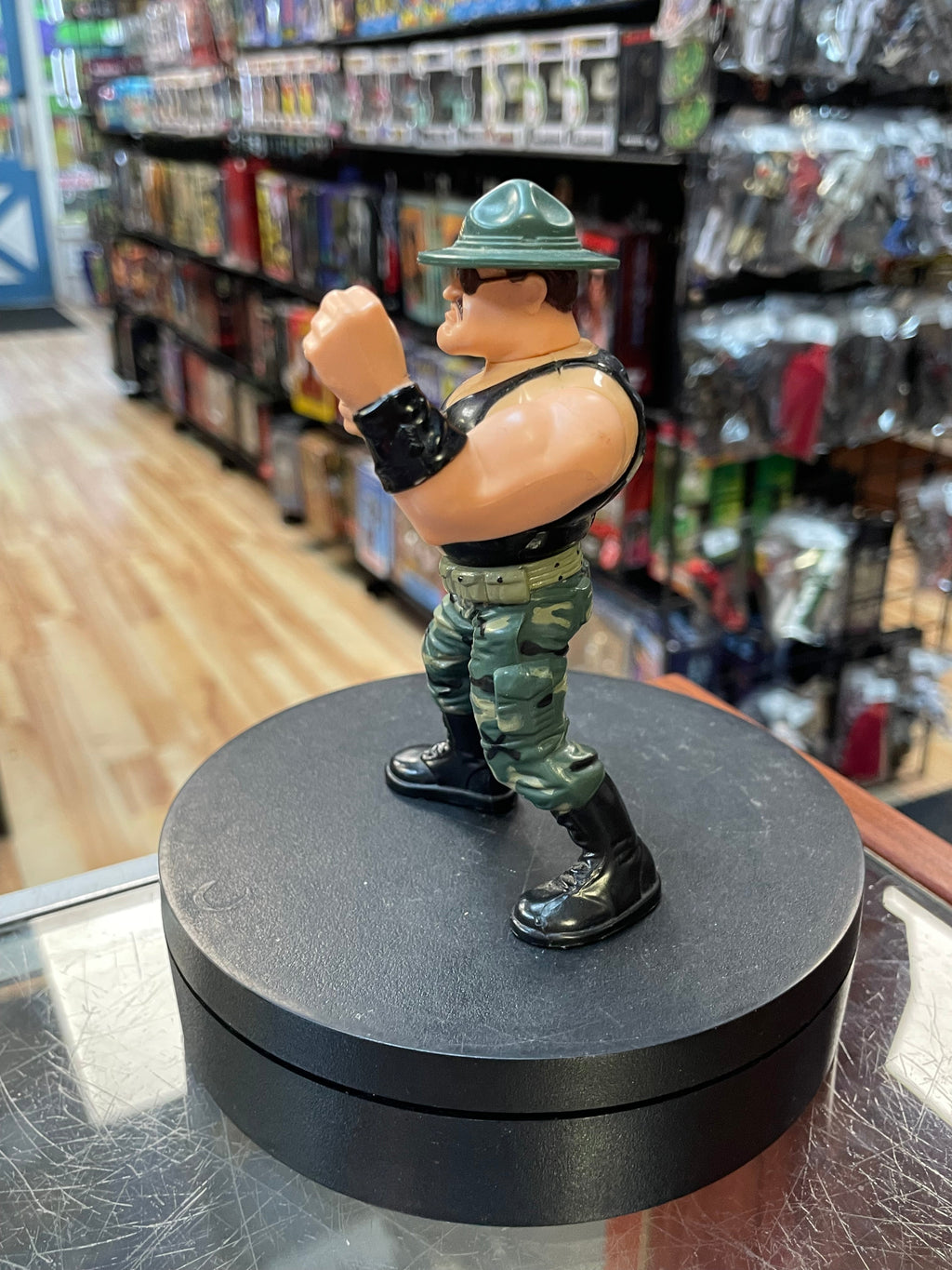 Sgt Slaughter 9185 (Vintage WWF WWE, Hasbro) **COMPLETE**