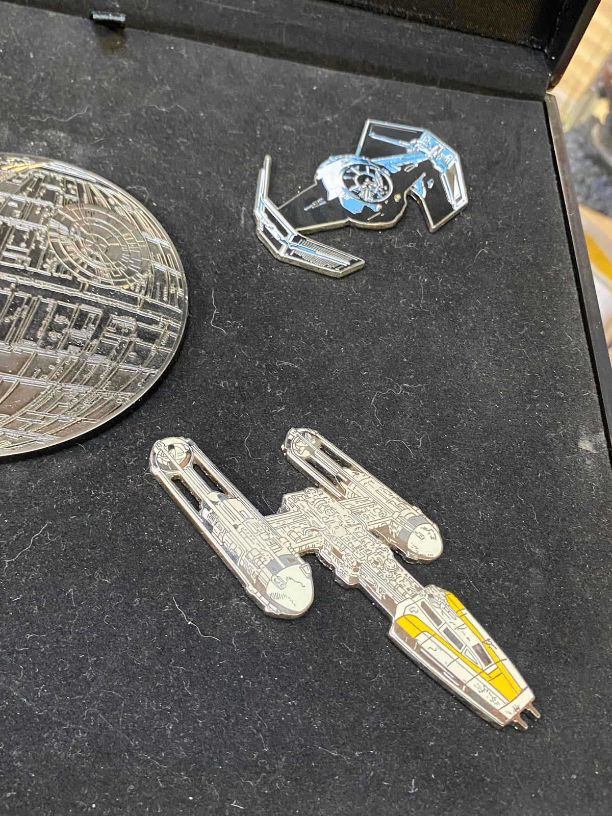 Star Wars Weekend 2007 DeathStar Set (Disney, Pin Traders) LE 500