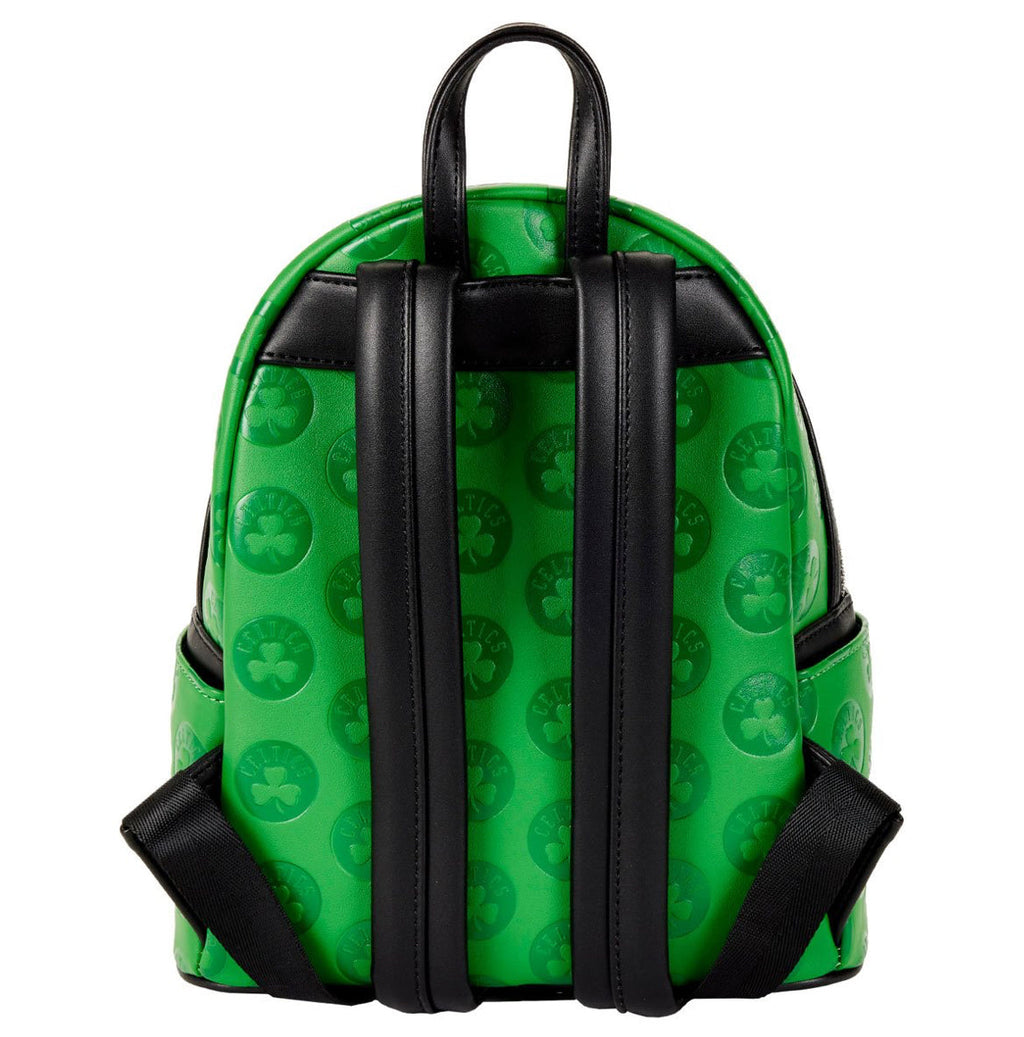 NBA Boston Celtics Debossed Logo Mini Sports Backpack by Loungefly