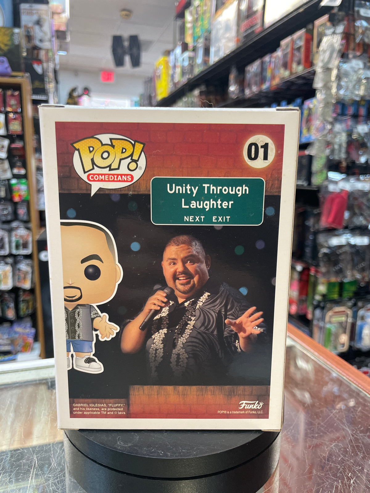 Gabriel "Fluffy" Iglesias Signed  (Funko Pop, Comedians) **Fluffy Shop Exclusive**