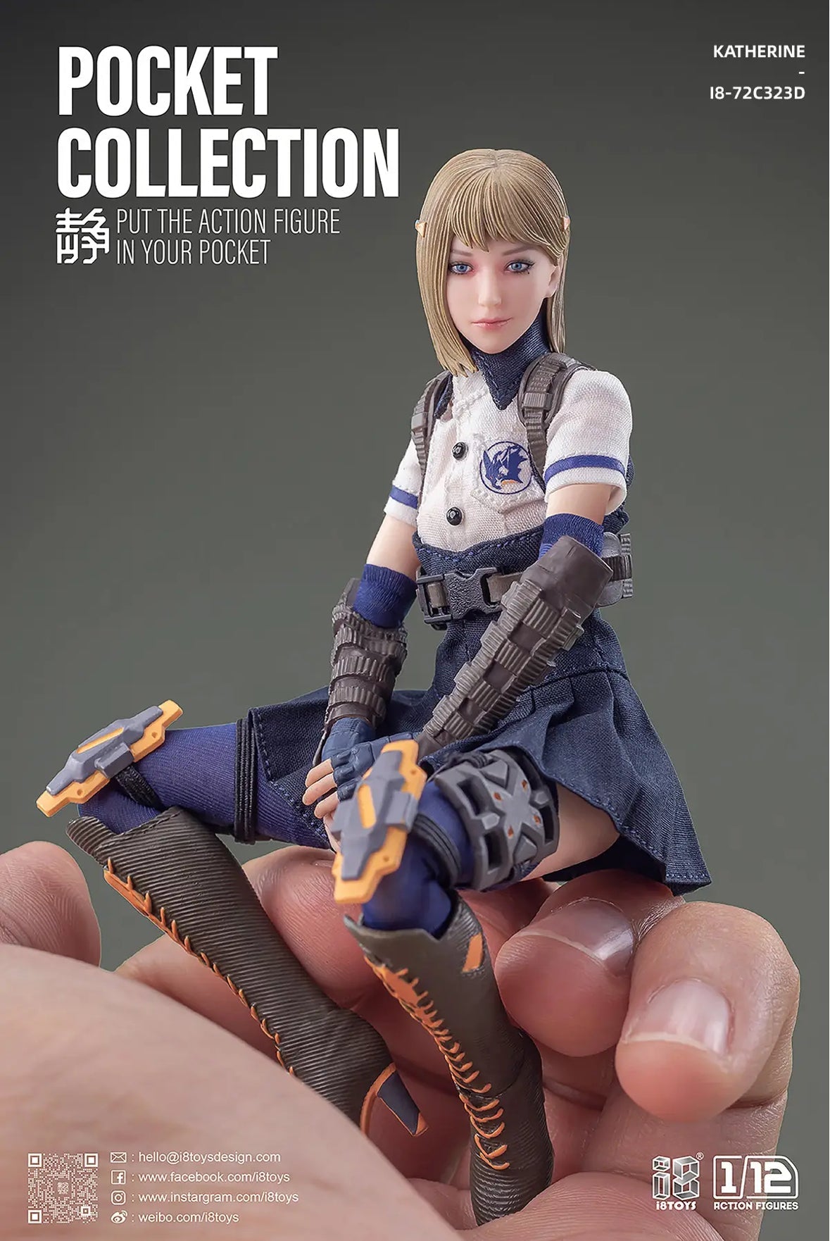 SERENE HOUND 1/12 Series i8-72C323S Katherine Deluxe Version by i8TOYS