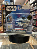 Obi Wans Jedi Interceptor -Chase 1/5000-  (Star Wars Micro Galaxy Squadron, Jazwares) **SEALED**