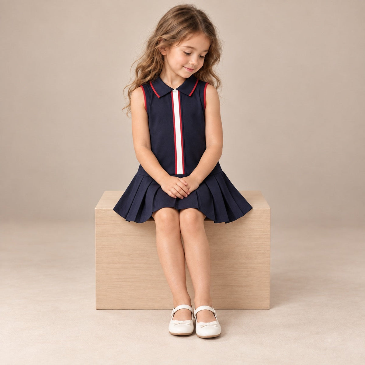 Arya Girls' Organic Cotton Dress