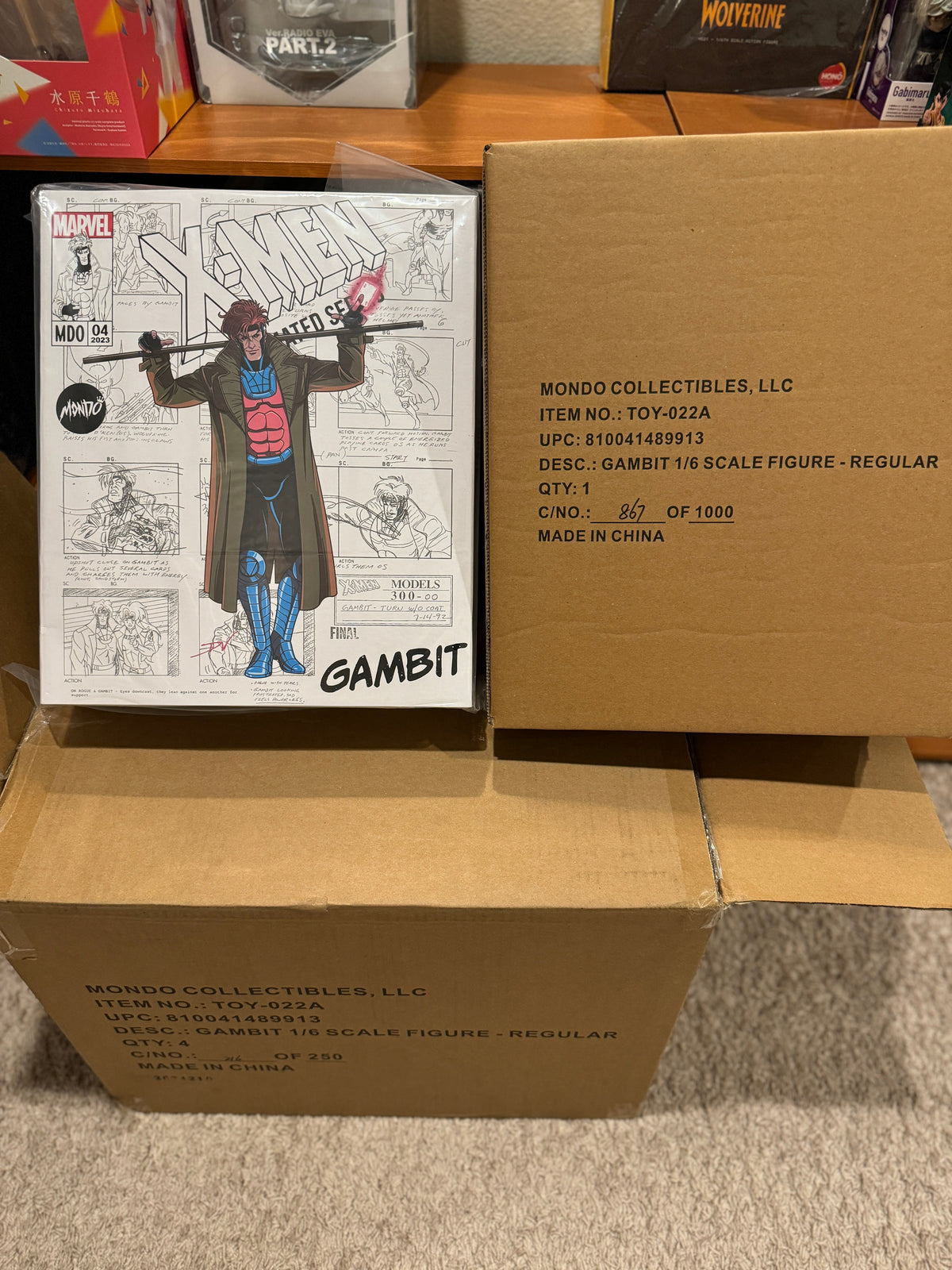 X-Men: The Animated Series Gambit 1:6 Scale Action Figure
by Mondo