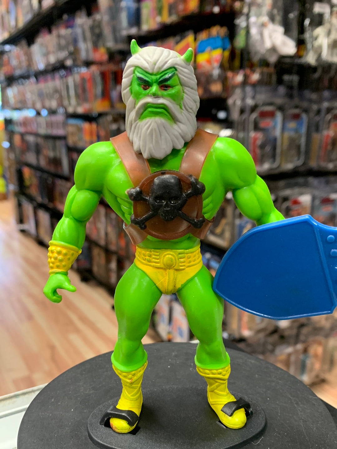 Devilor with Shield & Vest (Vintage Flexatron, Remco)