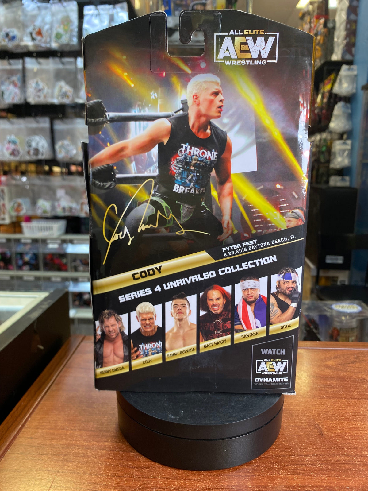 Cody #29 (AEW Unrivaled Collection, Jazwares) SEALED