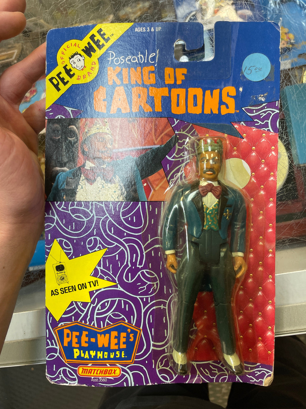 King of Cartoons (Vintage Pee-Wee’s Playhouse, Matchbox)