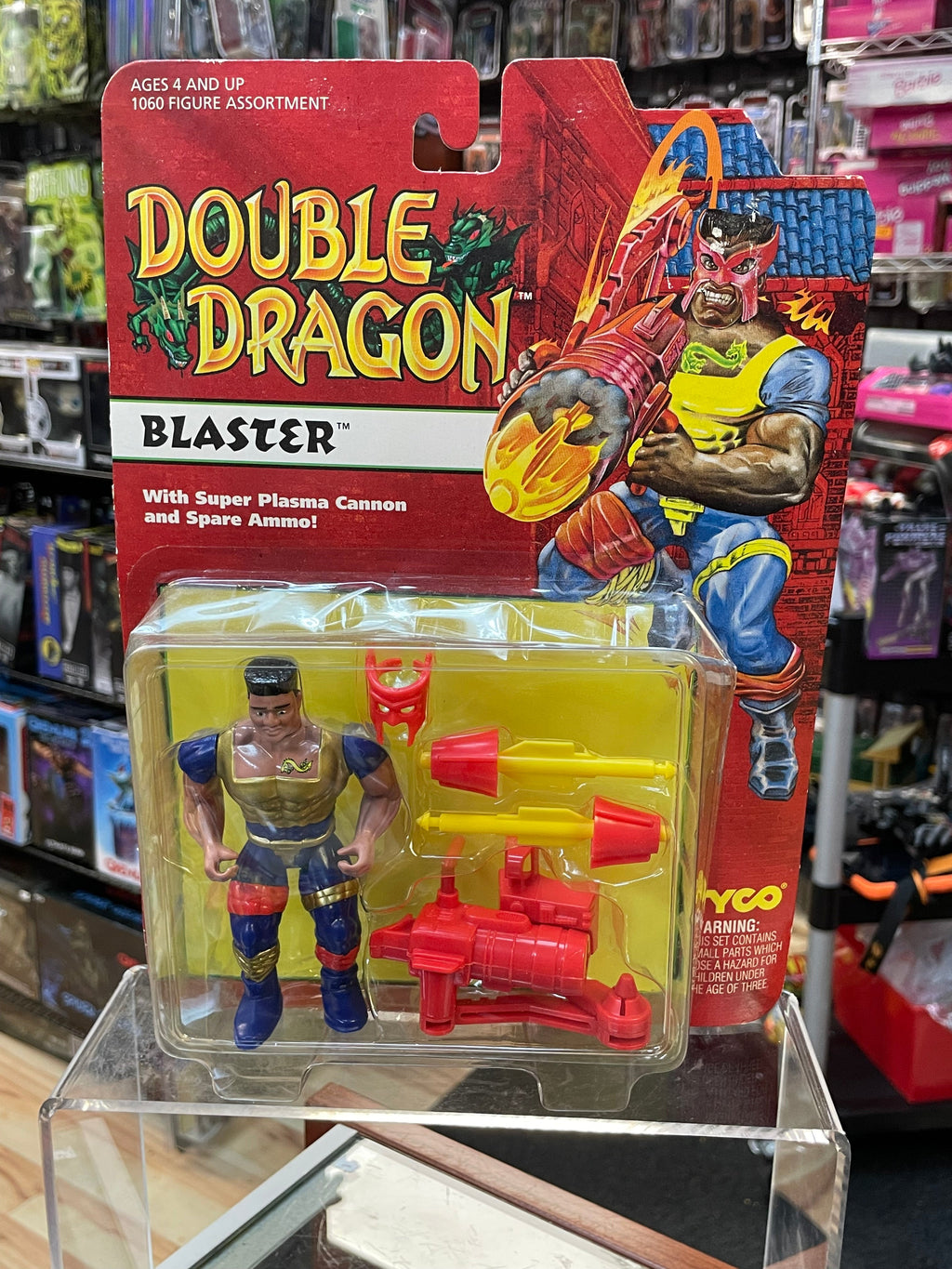 Blaster (Vintage Double Dragon, Tyco) **SEALED**