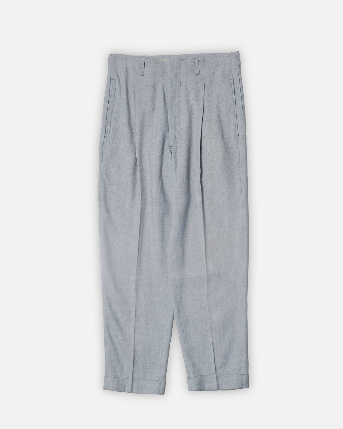 1950's Tucked Trousers / Size: 27