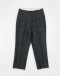 1960’s Stripe Wool Trousers / Size: 33