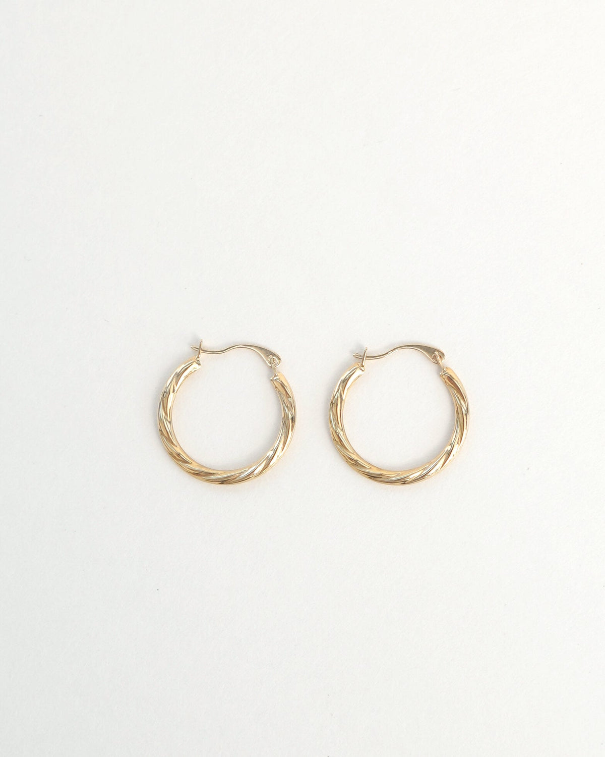 14k Gold Hoop Earrings