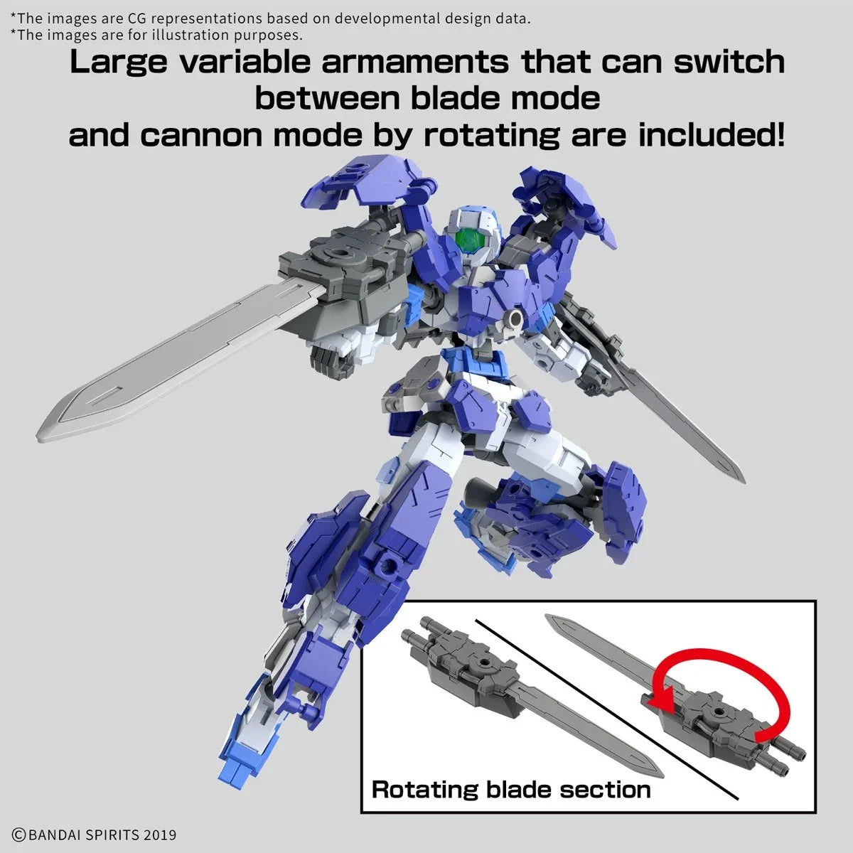 30 Minutes Missions eEXM-17FA Full Armor Alto 1:144 Scale Model Kit