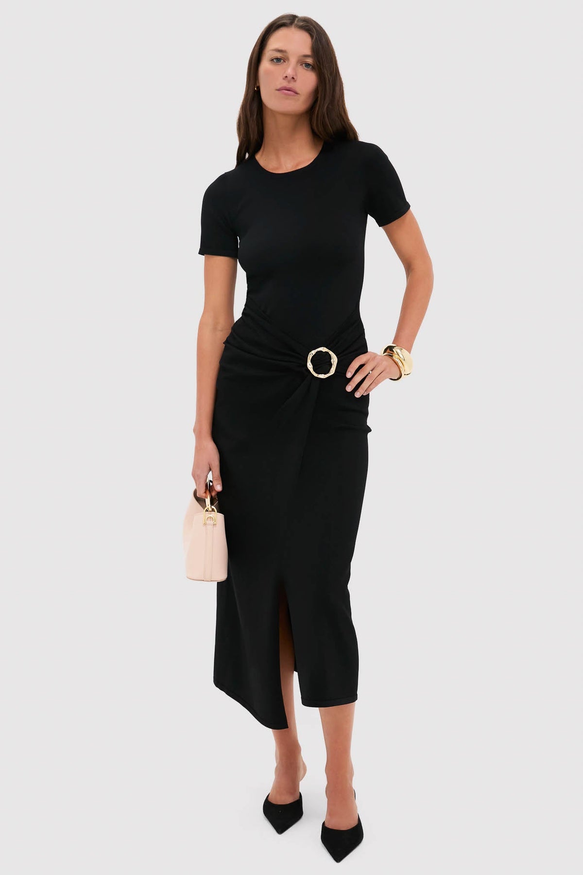 Black Soren T-Shirt Dress