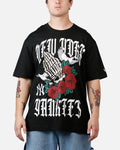 New Era New York Yankees Praying Hands T-Shirt Black