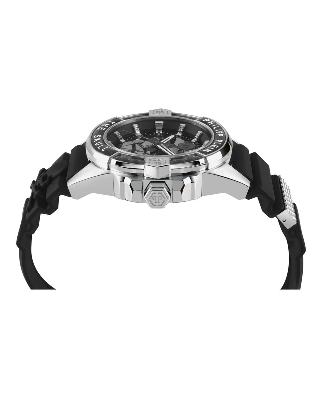 The $kull Carbon Fiber Silicone Watch