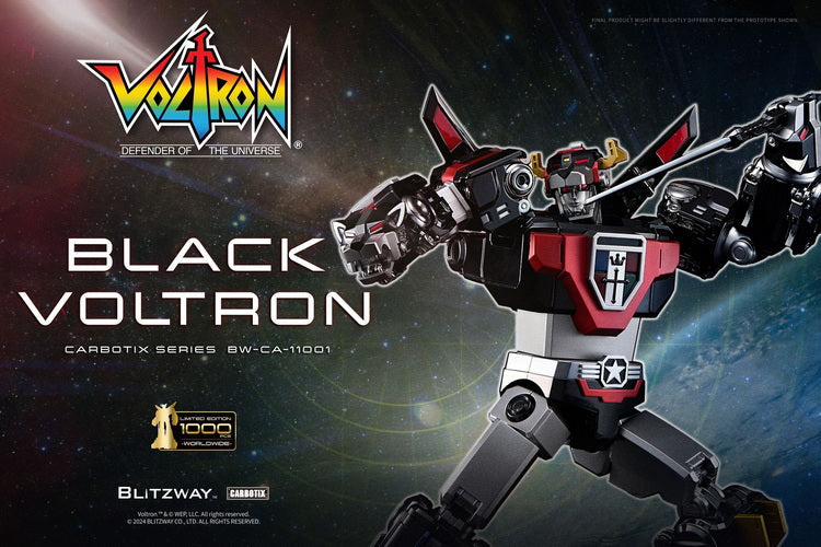 Blitzway - CARBOTIX BLACK VOLTRON FIGURE