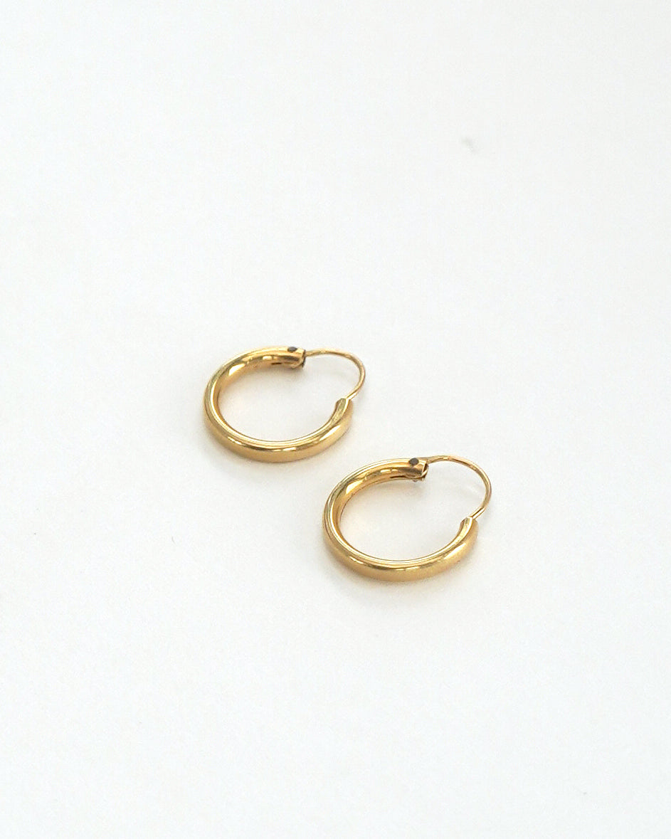 14k Gold Hoop Earrings