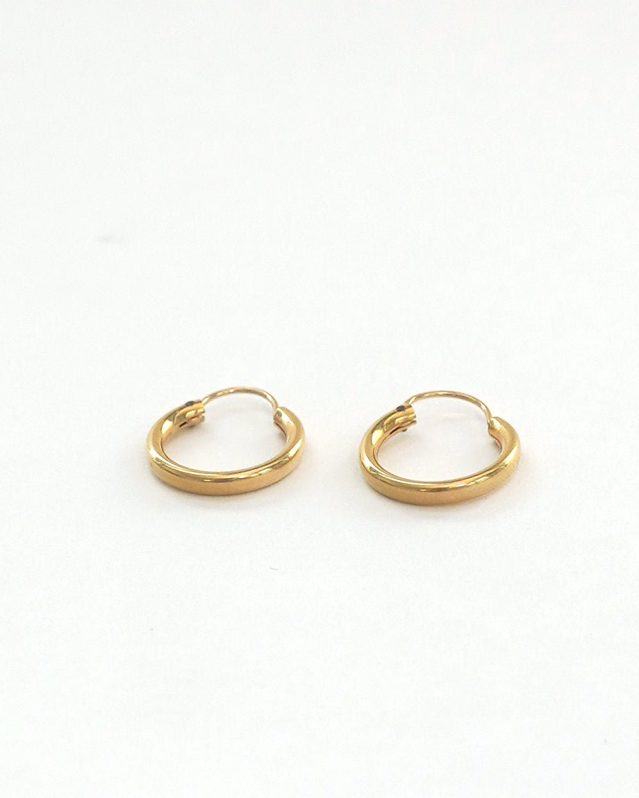 14k Gold Hoop Earrings