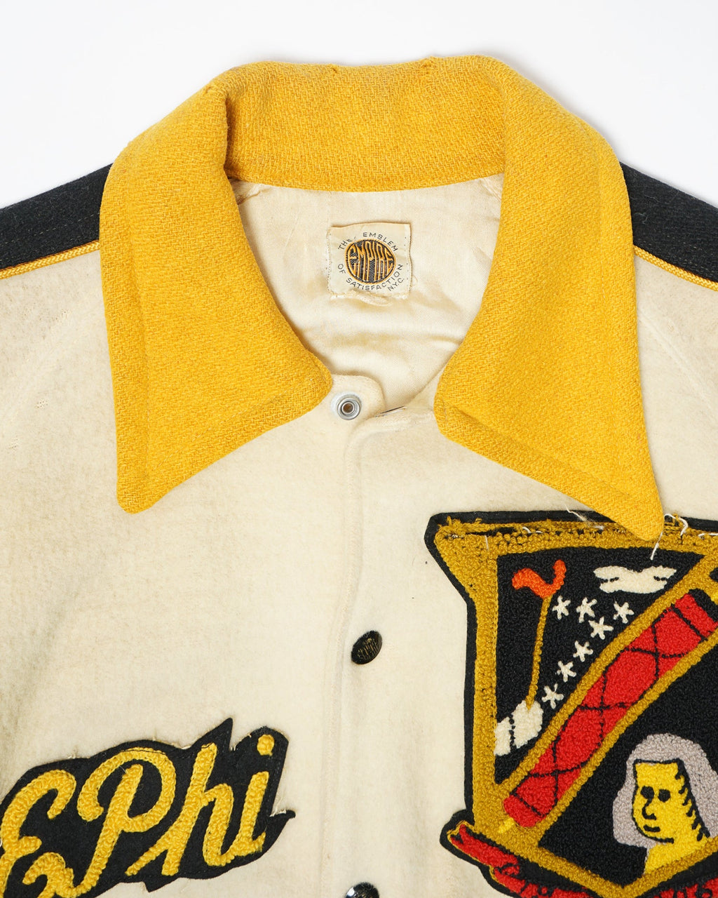 50's Empire Wool Felt Varsity Jacket