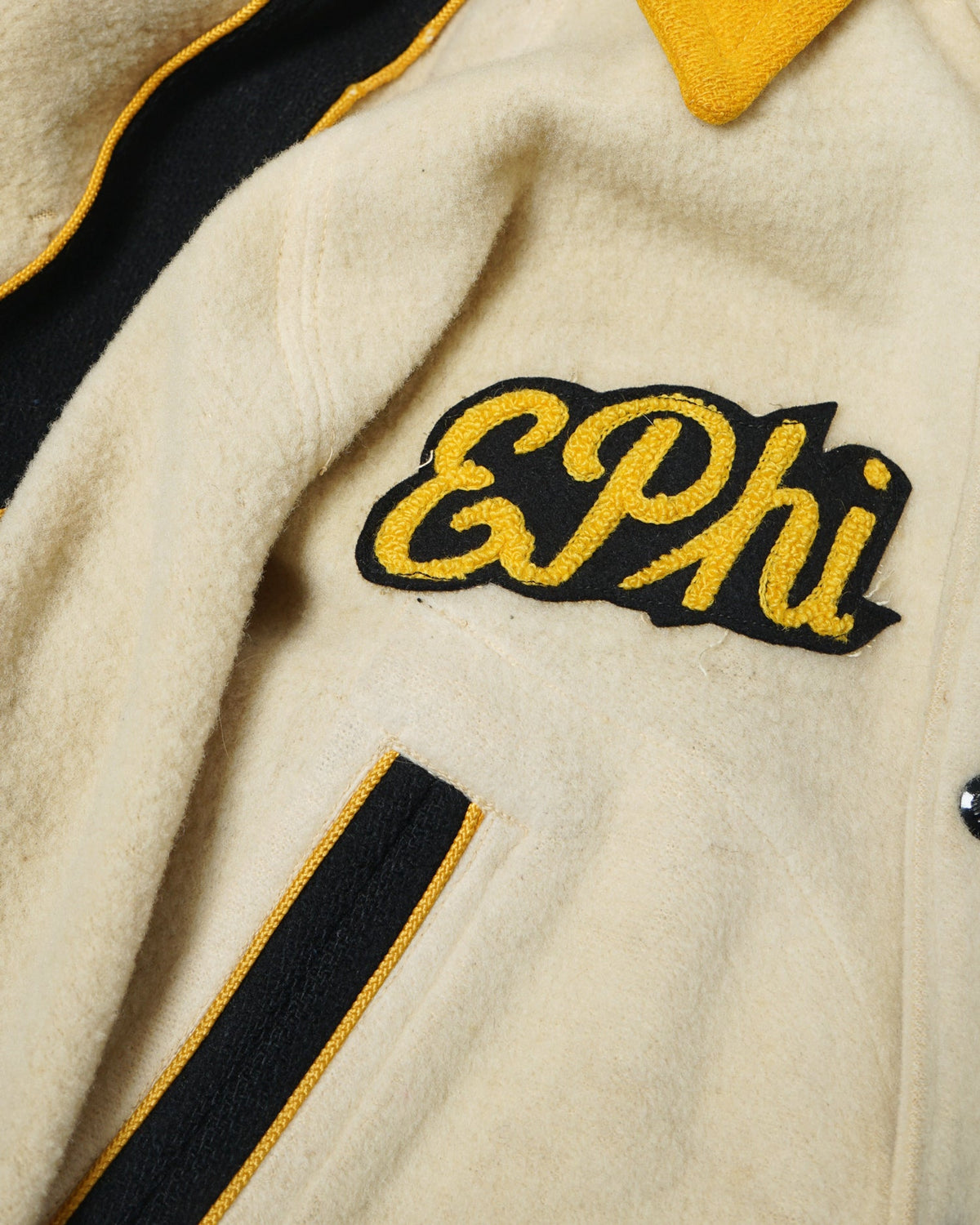 50's Empire Wool Felt Varsity Jacket