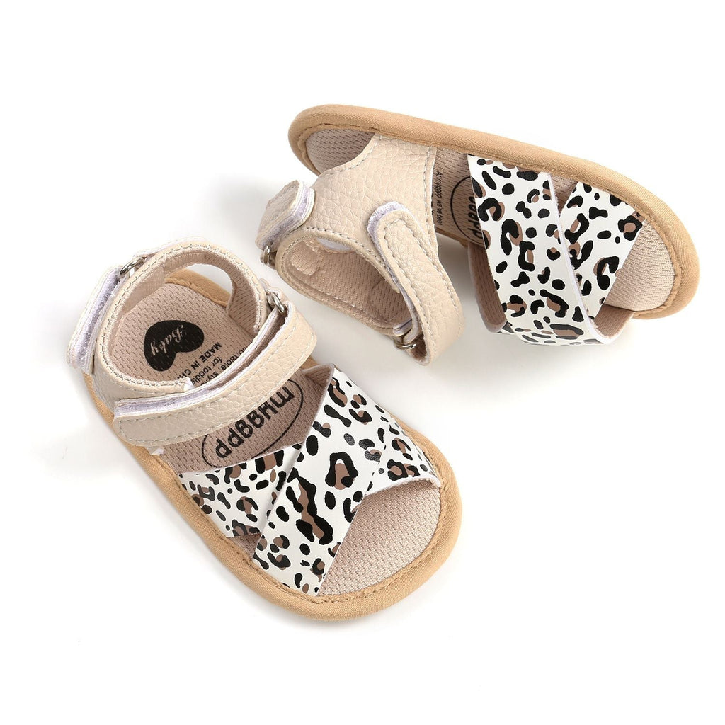 Cheetah Design Summer Baby Sandals