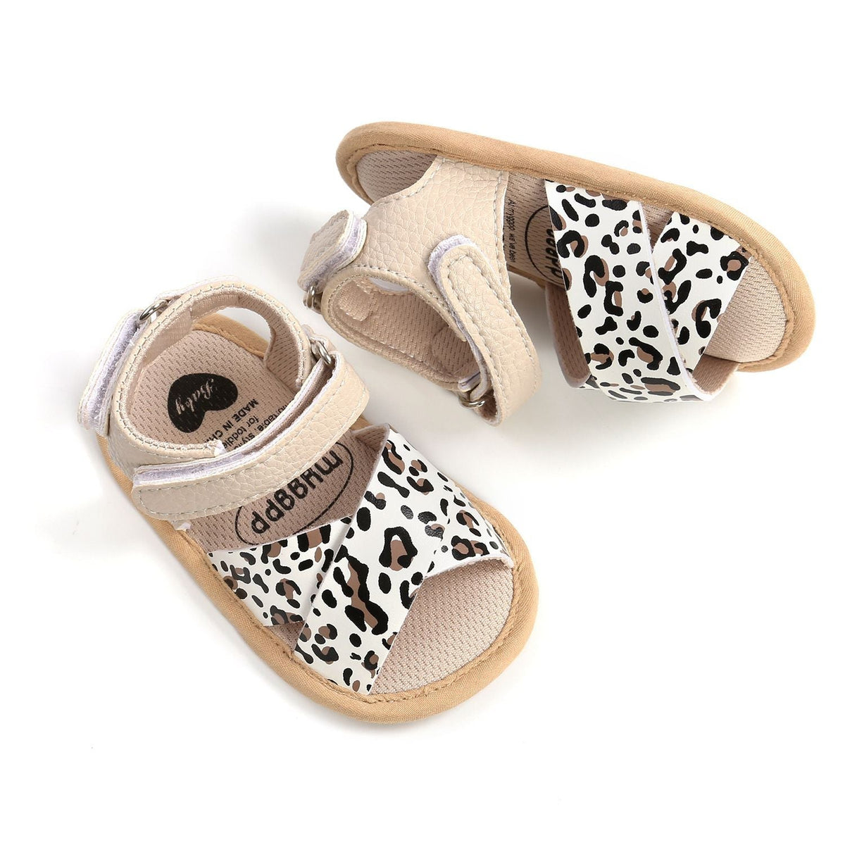 Cheetah Design Summer Baby Sandals