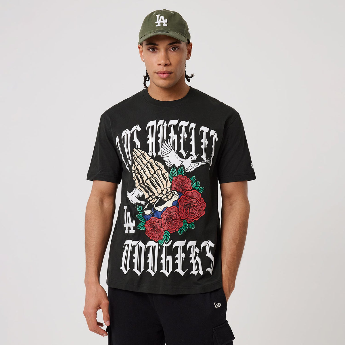 Los Angeles Dodgers Gothic Tee - Mens