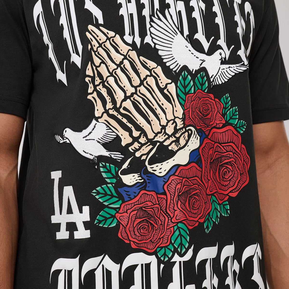 Los Angeles Dodgers Gothic Tee - Mens