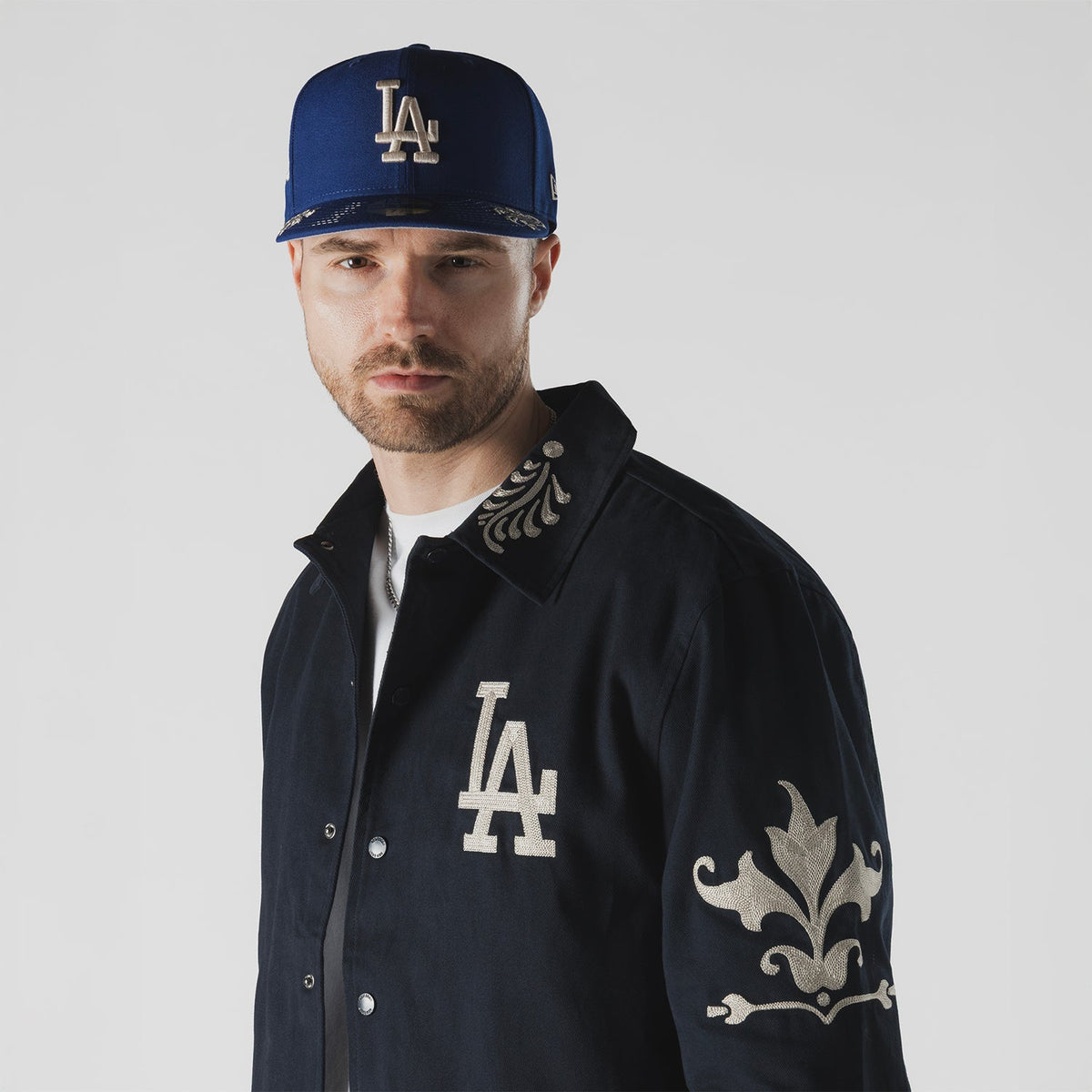 Los Angeles Dodgers Wordmark Jacket - Mens