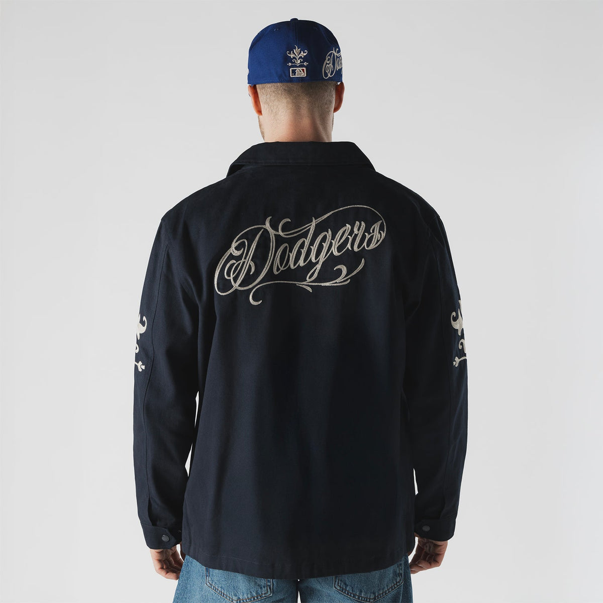 Los Angeles Dodgers Wordmark Jacket - Mens