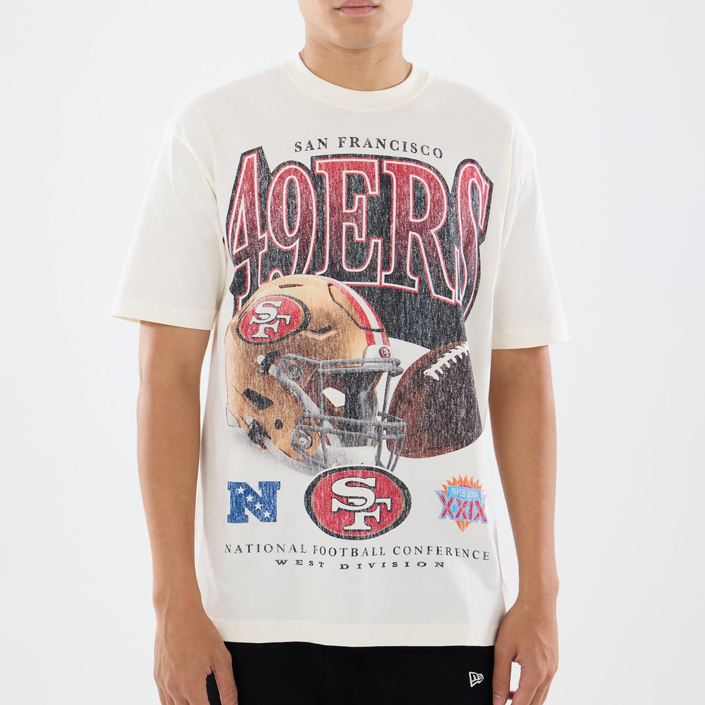San Francisco 49ers Washed Tee -Mens