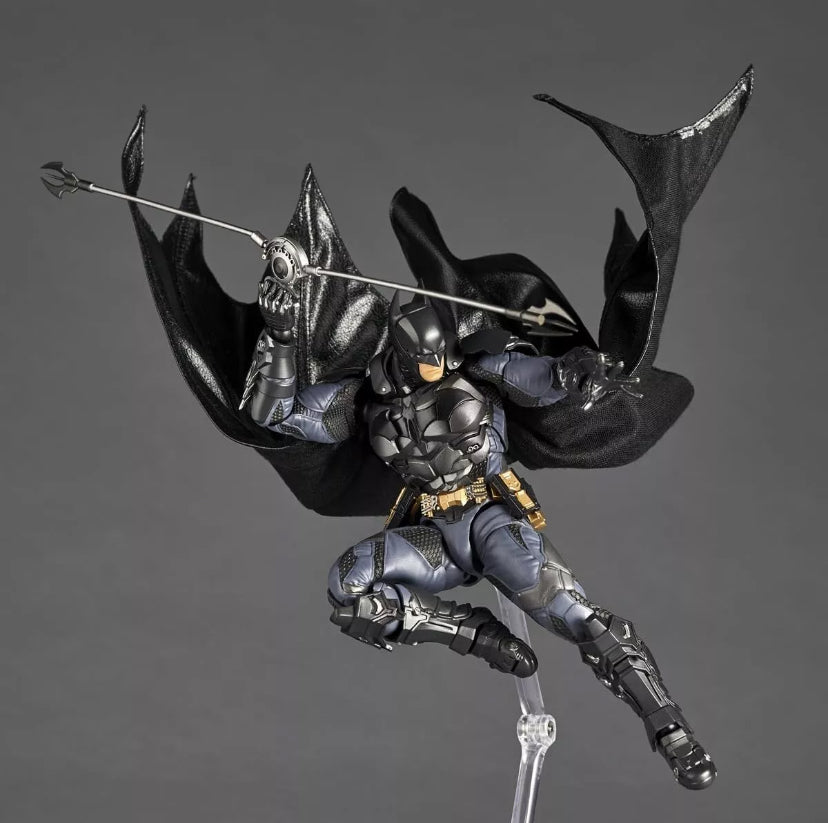Batman Arkham Knight Amazing Yamaguchi Revoltech *with BONUS FACE PLATE by Kaiyodo