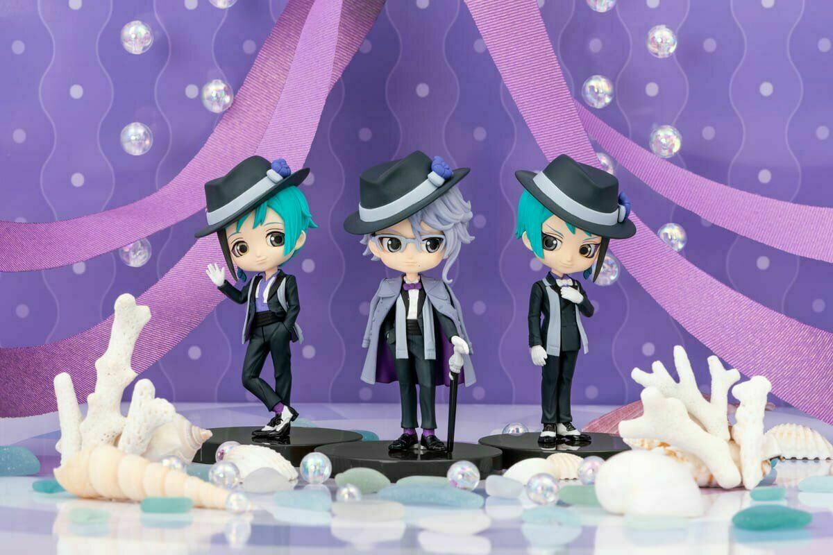 BANDAI Disney Twisted Wonderland Qposket petit OCTAVINELLE Mini Figure SET