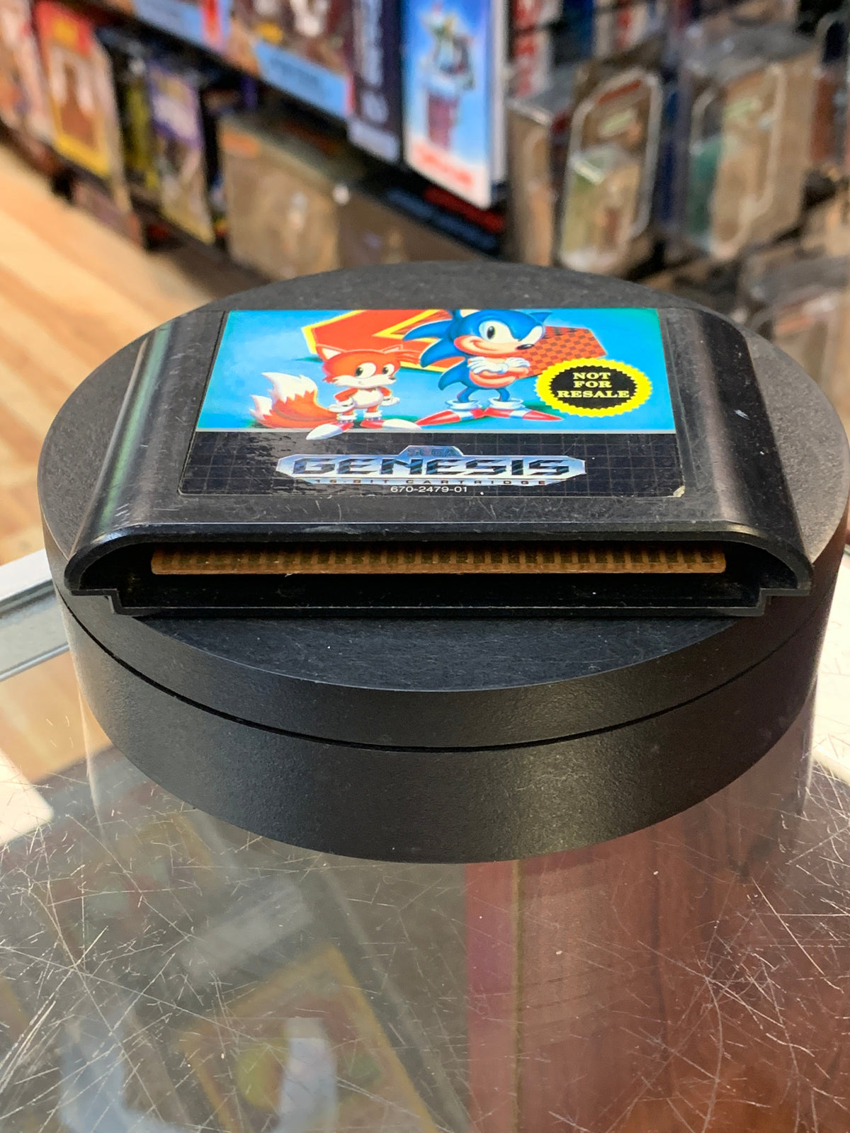 Sonic The Hedgehog 2(Sega Genesis, Video Game) 9953**TESTED**