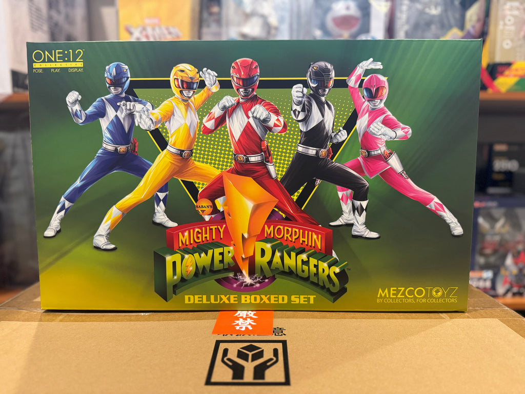 Mezco Toyz One:12 Collective Mighty Morphin' Power Rangers Deluxe Boxed Set
