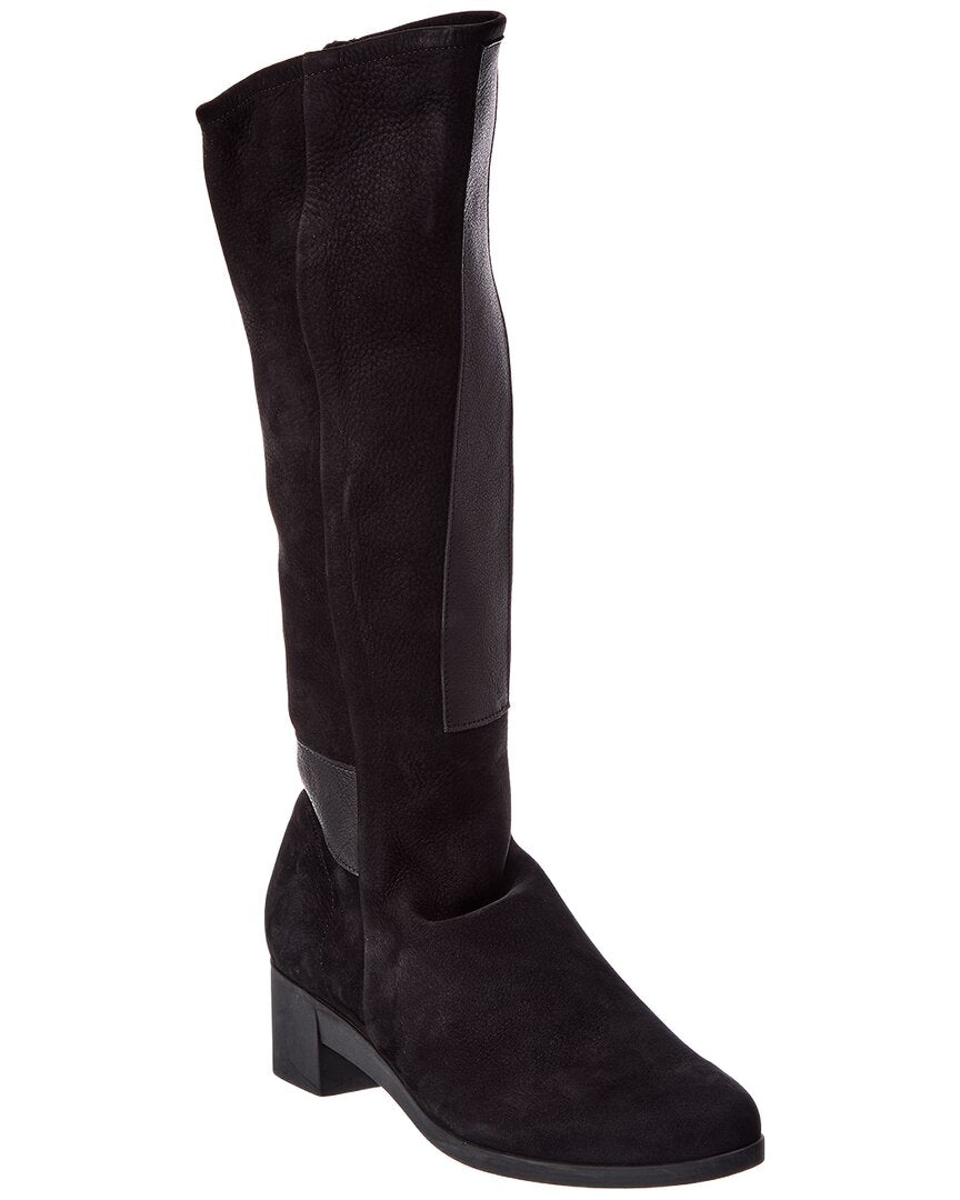 Arche Tattoo Leather Knee-High Boot
