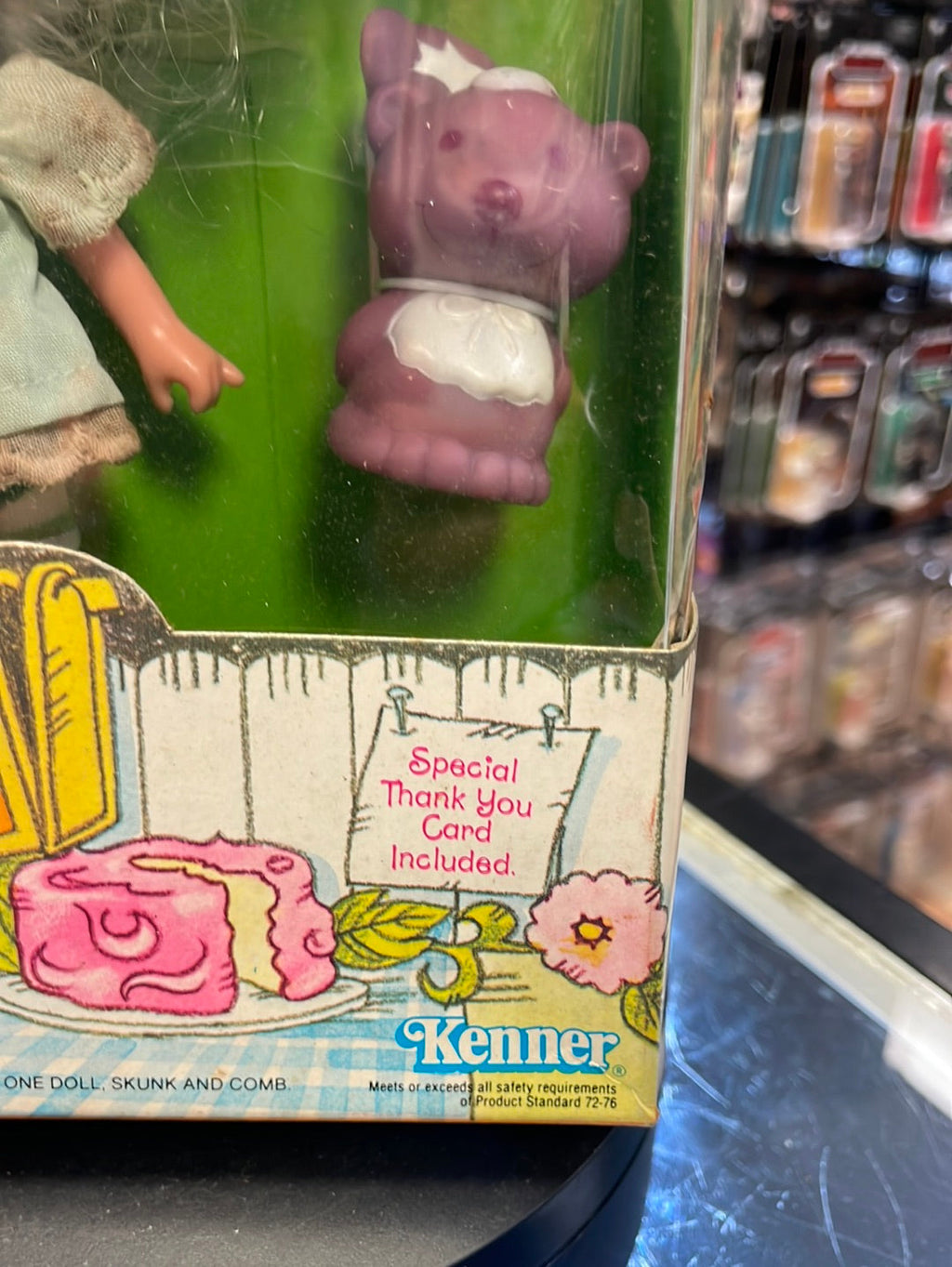 Angel Cake with Souffle (Vintage Strawberry Shortcake, Kenner) Open Box