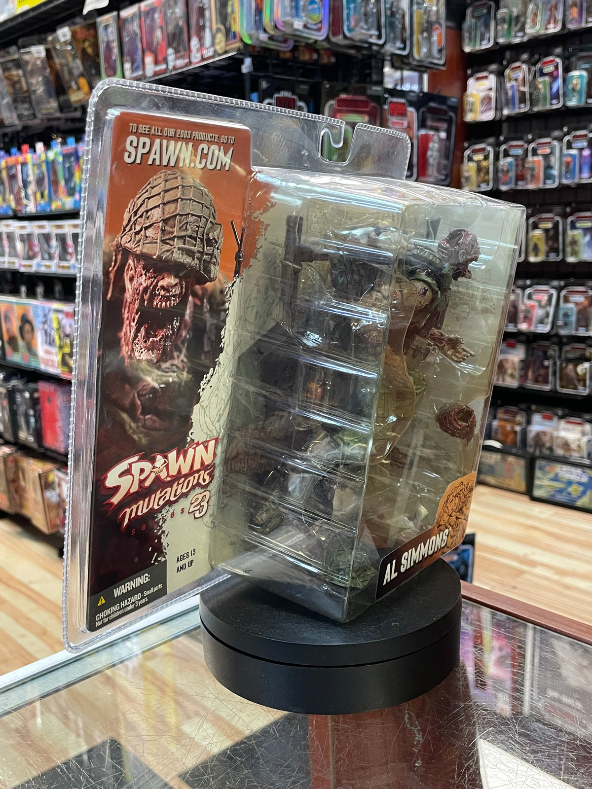 Al Simmons (Vintage Spawn Mutations, McFarlane) SEALED