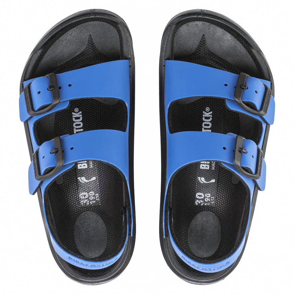Boys Mogami Birko-Flor Sandals In Ultrablue-Black Black