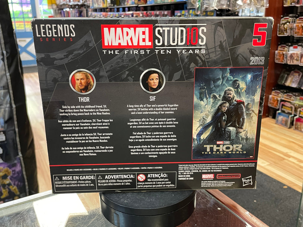Darkworld Thor & Sif-2 Pack- (Marvel Legends, Hasbro) *SEALED*