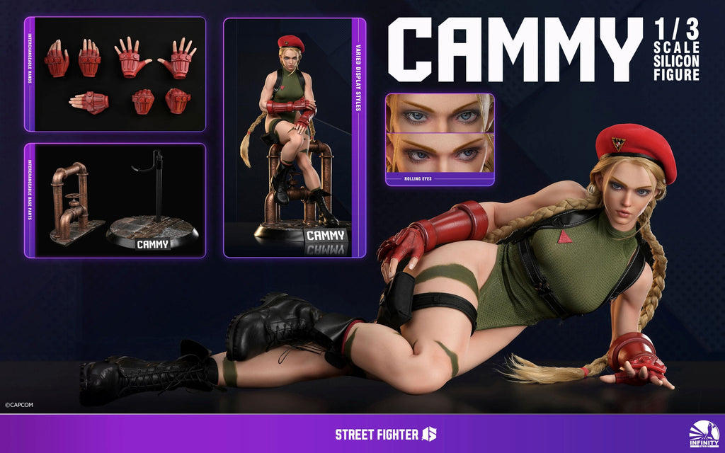 Street Fighter 6: Cammy 1/3 Scale Silicon Figure