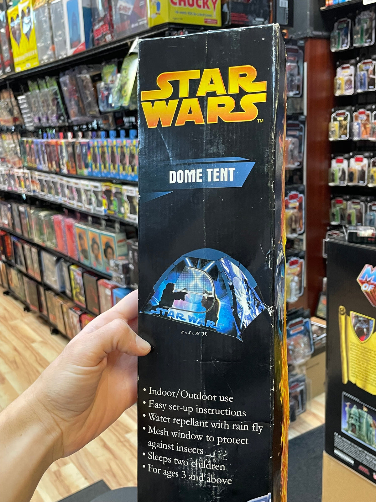 Dome Tent 2005 (Vintage Star Wars, Hasbro) OPEN BOX