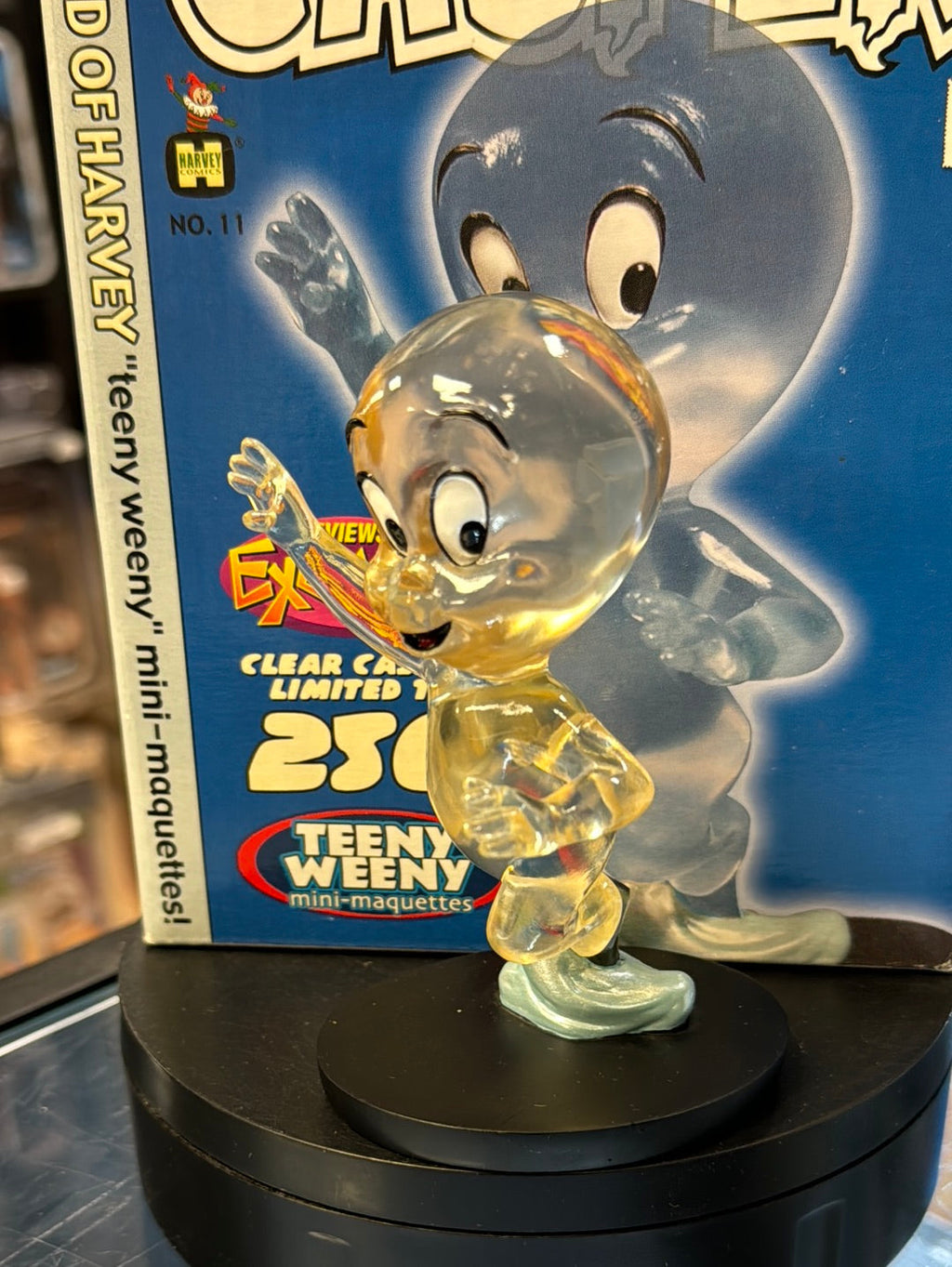 Clear Casper MIni Marquette 242/250 (World of Harvey, Casper Teeny Weeny) Open Box