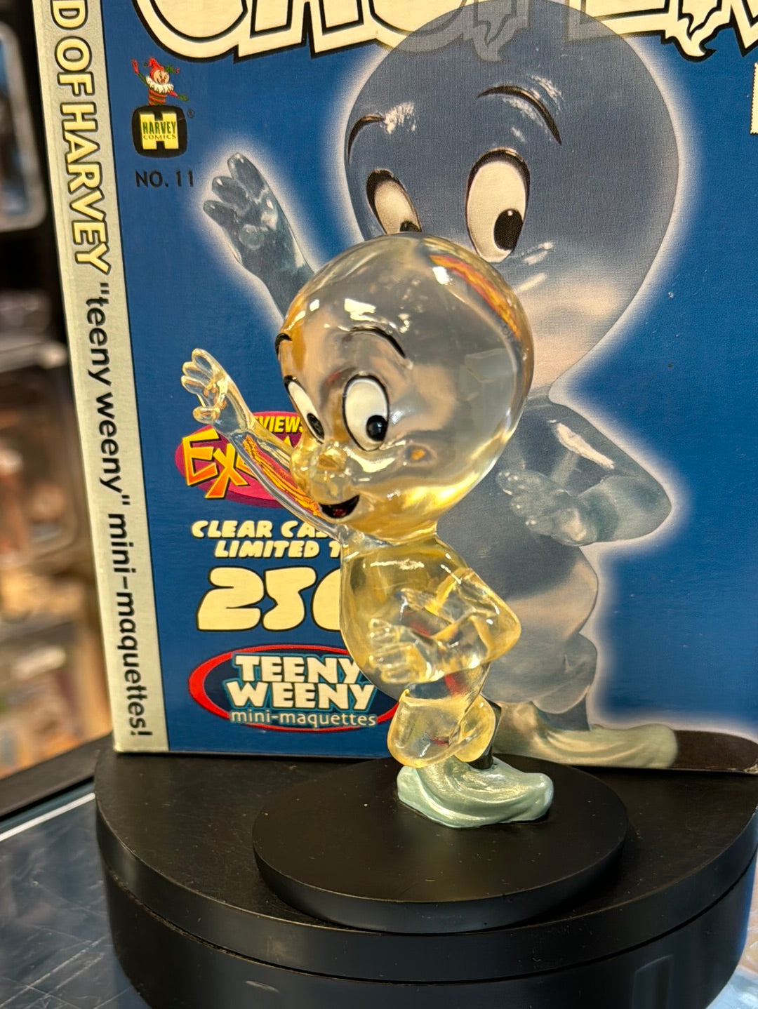 Clear Casper MIni Marquette 242/250 (World of Harvey, Casper Teeny Weeny) Open Box