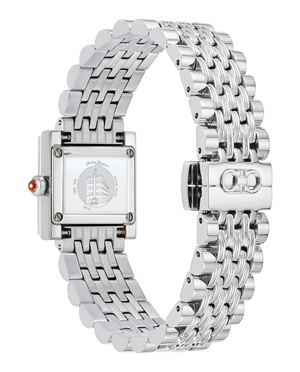 Ferragamo Square Bracelet Watch