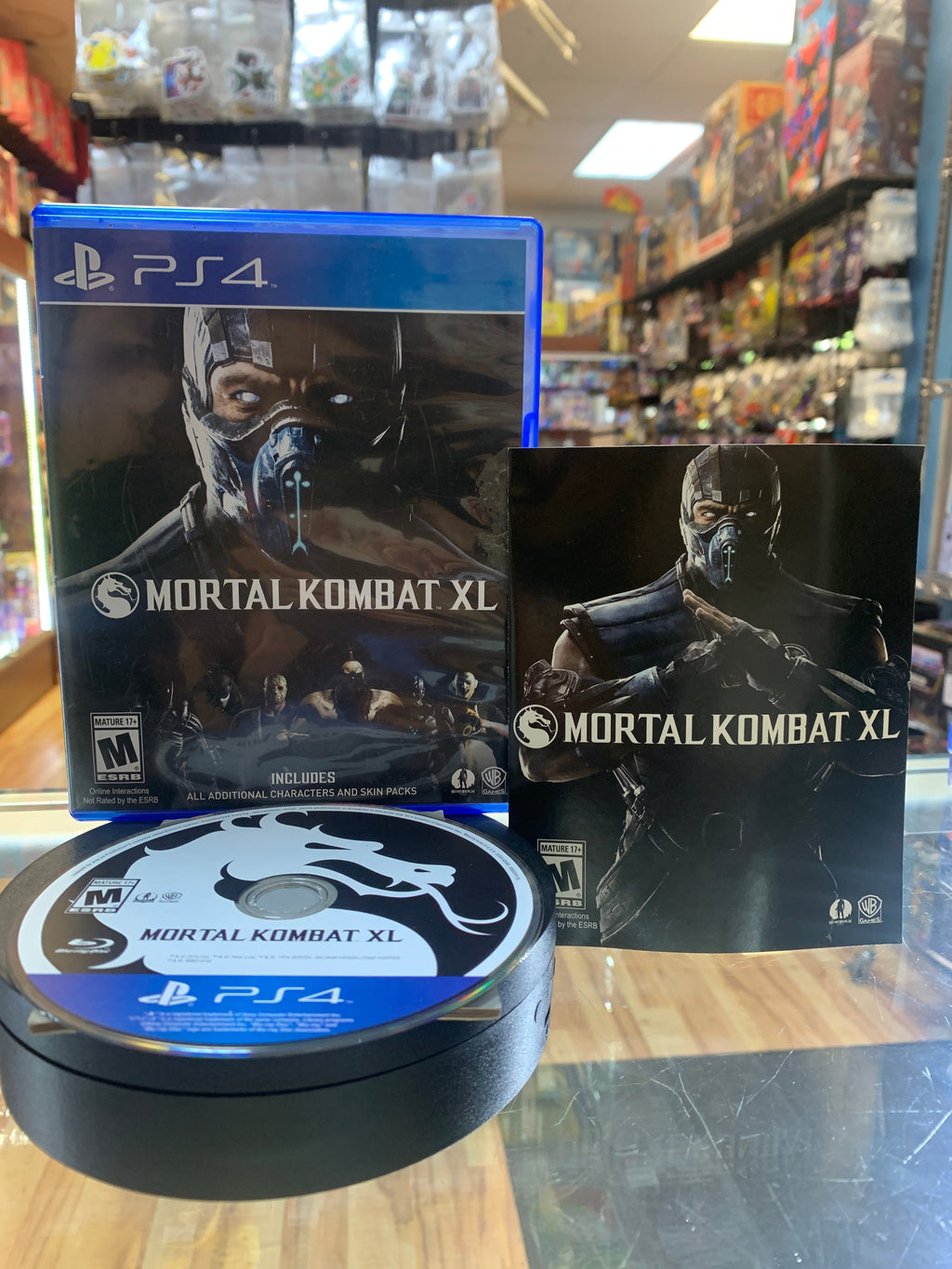 Mortal Kombat XL (Sony PlayStation 4 PS4, Video Game)